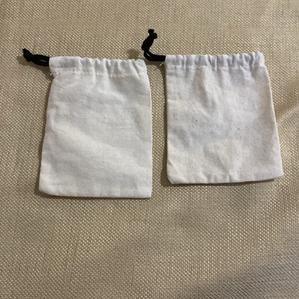 Madewell Bien Fait Canvas Dust Jewelry Bags - Picture 2 of 2